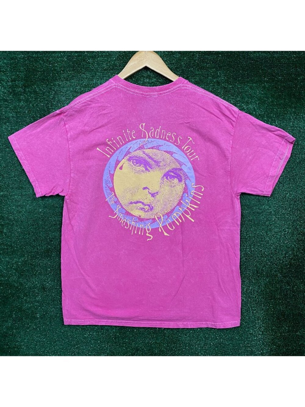 The Smashing Pumpkins Infinite Sadness Tour Rock Band T-Shirt Size Large